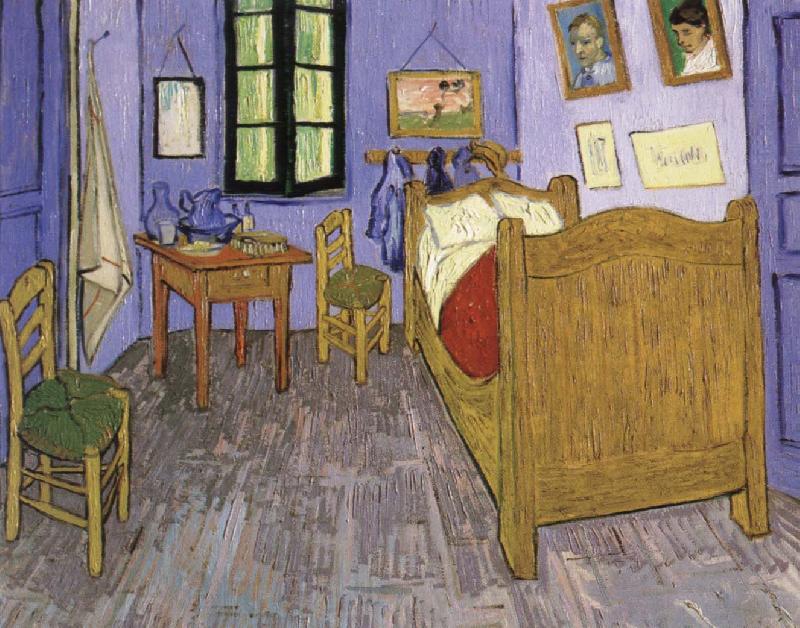 Vincent Van Gogh the bedroom at arles
